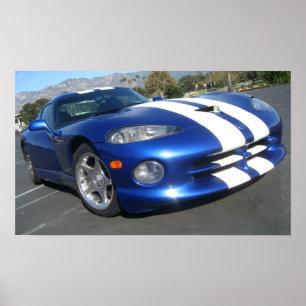 Poster Víbora GTS de 1996 Dodge