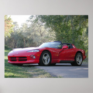 Poster Víbora RT/10 de Dodge