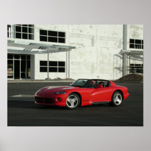Poster Víbora RT/10 de Dodge