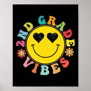 Poster Vibrações da 2ª Série Rosto Feliz Presente Sorriso