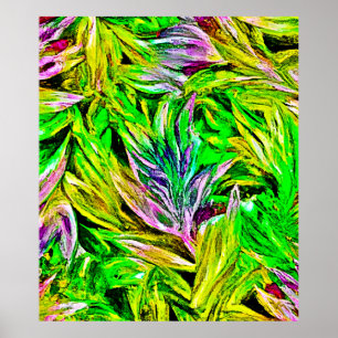 Poster Vibrações de Plantas Design