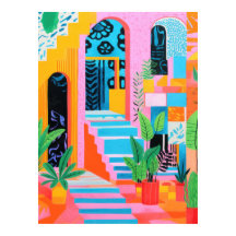 Vibrant Haven: Um Bordo Whimsical