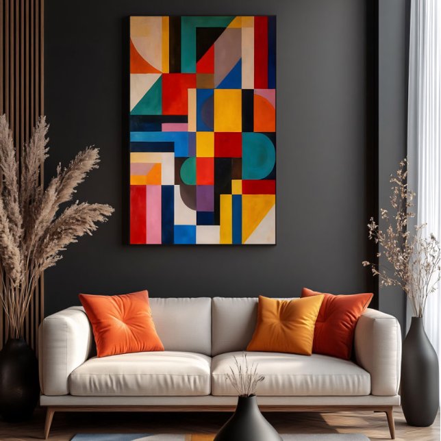 Poster Vibrant Mosaic (Criador carregado)