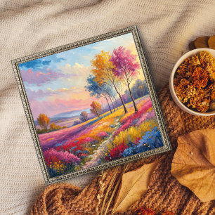 Poster "Vibrante Primavera Meadow"