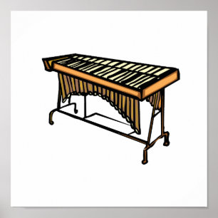 Pôster vibraphone instrumento simples design.png