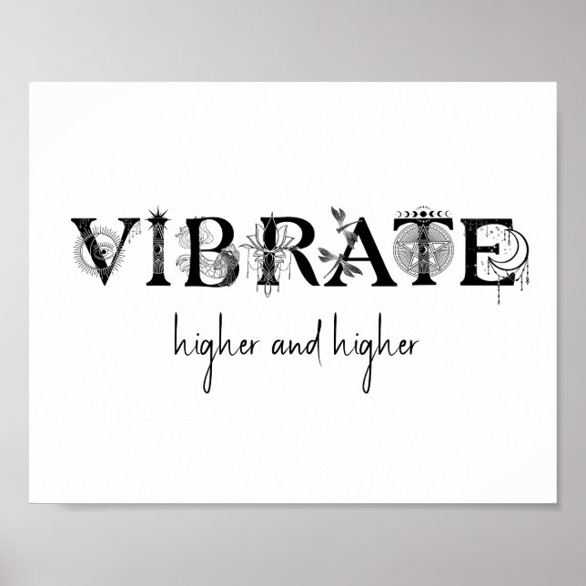 Poster Vibrate mais alto e mais alto Lotus dragonfly 8x10 (Frente)