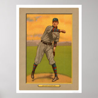 Poster Vic Willis Pirates Cardinals Baseball 1911