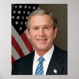 Poster Vice-Presidente George W. Bush Retrato