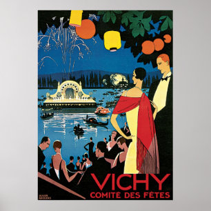 Poster Vichy Comite Des Fetes