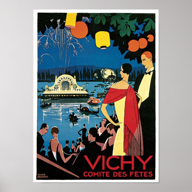Pôster Vichy: Comite Des Fetes (Frente)