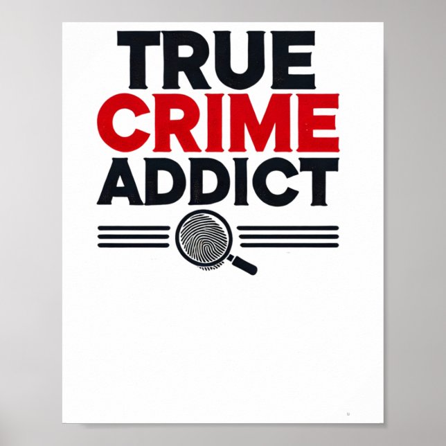 Poster Viciado em Crime Verdadeiro (Frente)