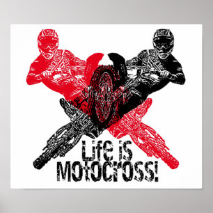 Pôster Viciados da motocicleta