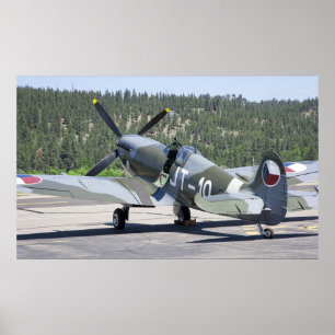 POSTER VICKERS SPITPFIRE EM STANDBY