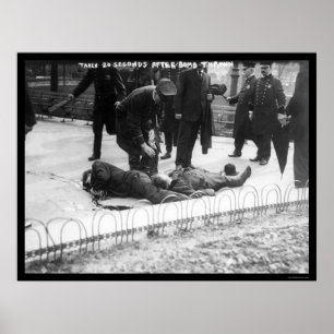 Poster Víctimas da bomba do anarquista na Nova Iorque