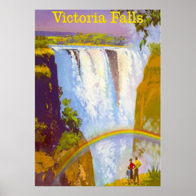 POSTER VICTORIA FALLS (Frente)