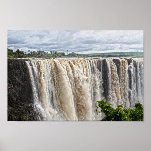 Poster Victoria Falls, Rainy Season (Frente)