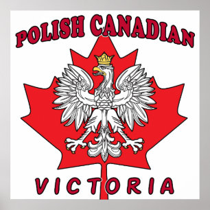 Poster Victoria Polska Leaf