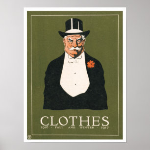 Pôster Victorian Gent Ad Fall/Winter 1916/1917 Art Impres