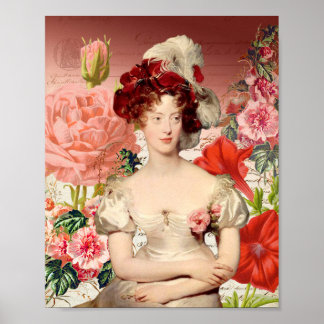 Poster Victorian Royal Lady
