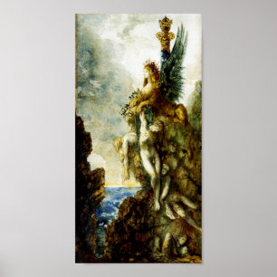 Pôster Victorious Sphinx by Gustave Moreau