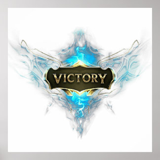 Poster Victory - A Symbol of Triumph and Achievement