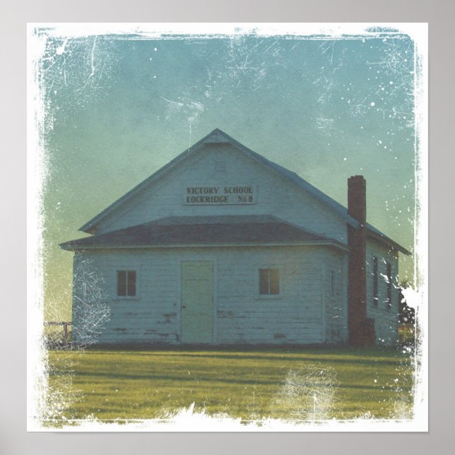 Poster Victory School Lockridge, Iowa (Frente)