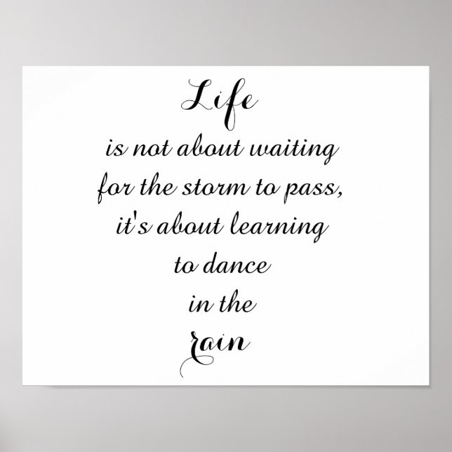 Pôster Vida (Frente)