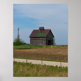 Poster Vida Agrícola de Illinois