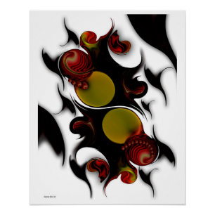 Pôster "Vida contínua com contraste acidental", Poster