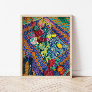 Poster Vida contínua com luvas   Robert Delaunay