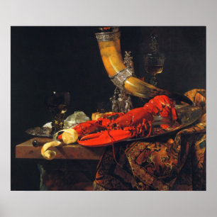Pôster Vida contínua de Willem Kalf