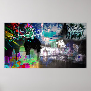 Pôster Vida da arte da música