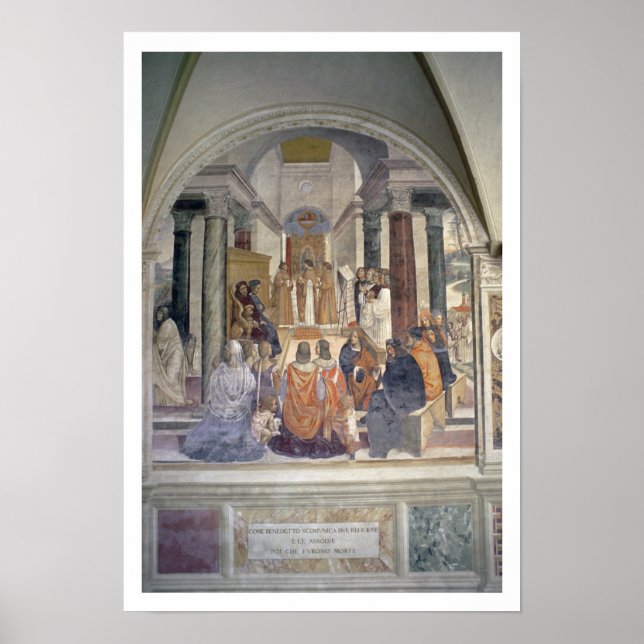 Pôster Vida das Ruas. Benedict (fresco) (pormenores) (Frente)