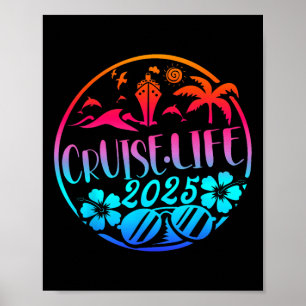 Poster Vida de Cruzeiro 2025 Férias em Família Combinando