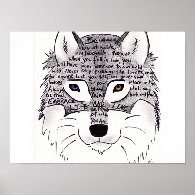 Poster Vida e Amor (Frente)