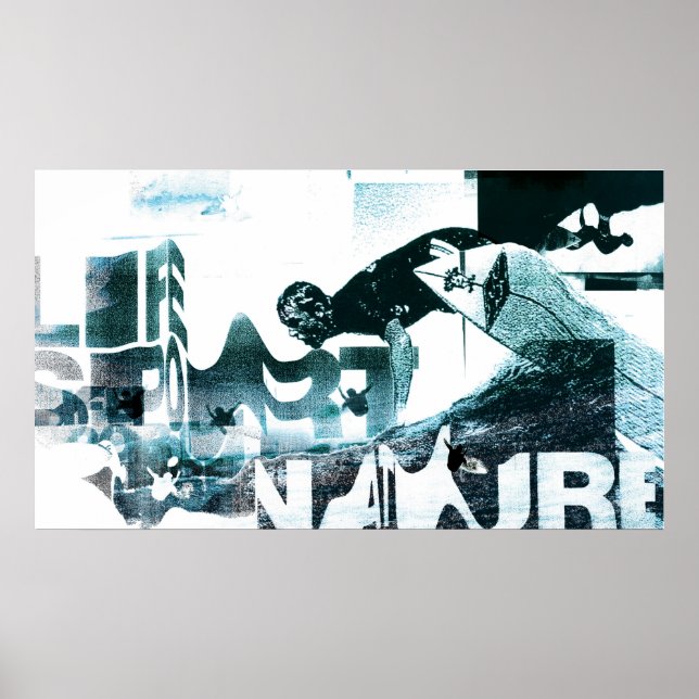 Poster Vida, Esporte, Natureza (Frente)