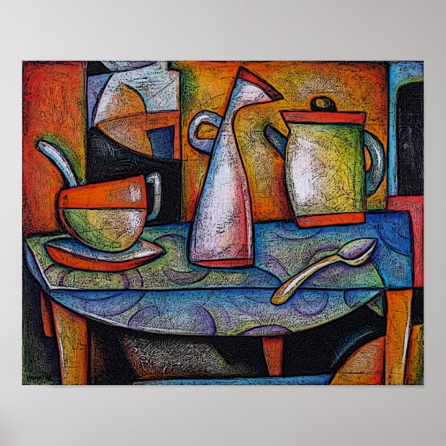 Pôster Vida estática (Frente)