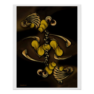 Pôster "Vida Estática com Análise Conceptual", Poster