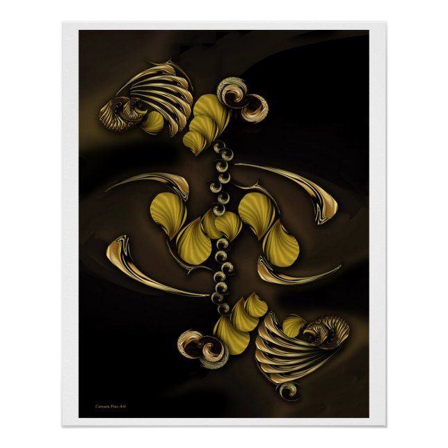 Pôster "Vida Estática com Análise Conceptual", Poster (Frente)