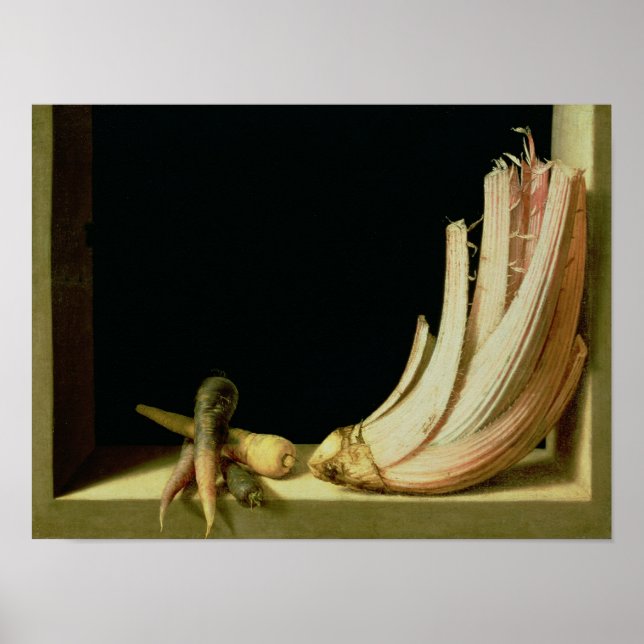 Poster Vida Estática com Cardo (Frente)