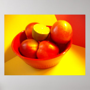 Pôster Vida fruta estática