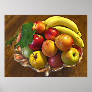 Poster Vida fruta estática