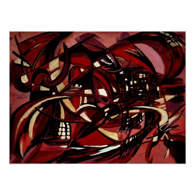 Pôster "Vida íntima estática com incidente", Poster brilh (Frente)