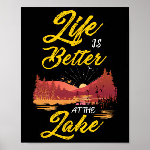 Poster Vida Legal É Melhor No Lago Mulheres