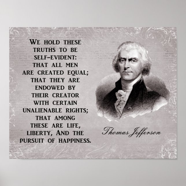 Poster Vida Liberdade Perseguição da Felicidade - Impress (Frente)