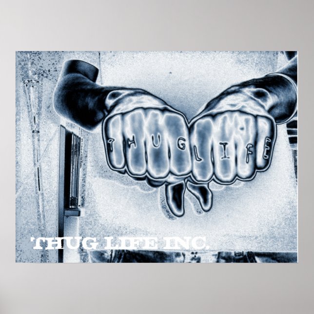 PÔSTER VIDA METTÁLICA, VIDA DURA INC. (Frente)