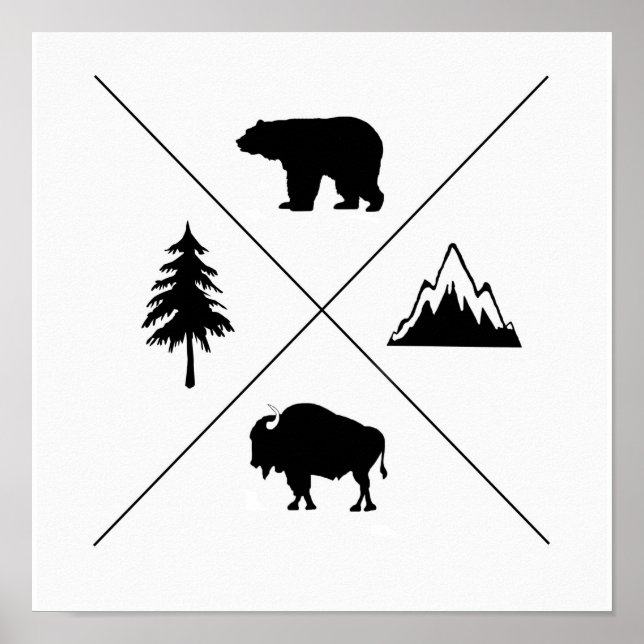 Pôster Vida nas Montanhas (Frente)