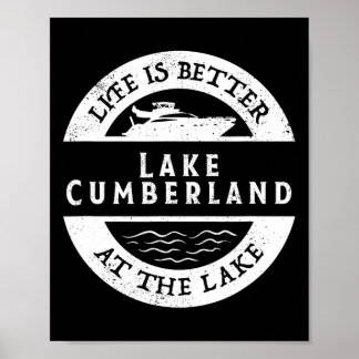 Poster Vida no Lago Cumberland A Vida é Melhor No La