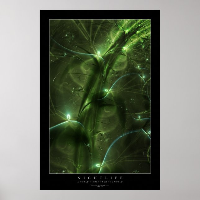 Poster Vida noturna (Frente)