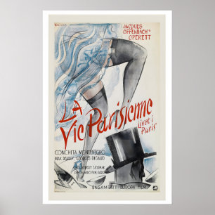 Poster Vida Parisiense La Vie Parisienne Jacques